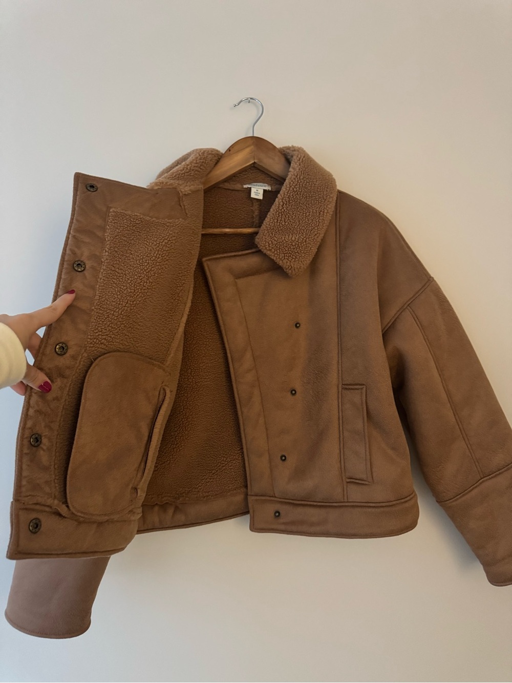 SUNDANCE Moss Ridge Coat in Teddy Brown M - Picture 9 of 14